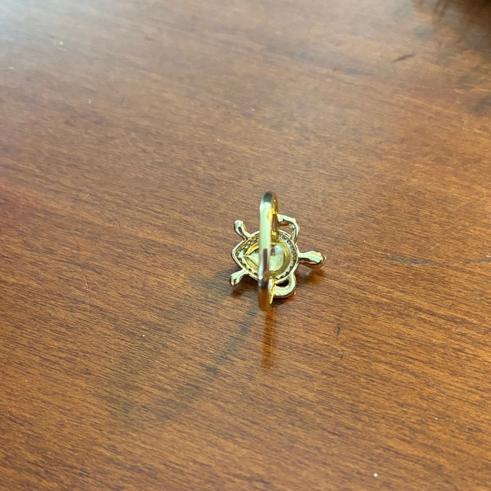 Gold Turtle Ring - Picture 3 of 3